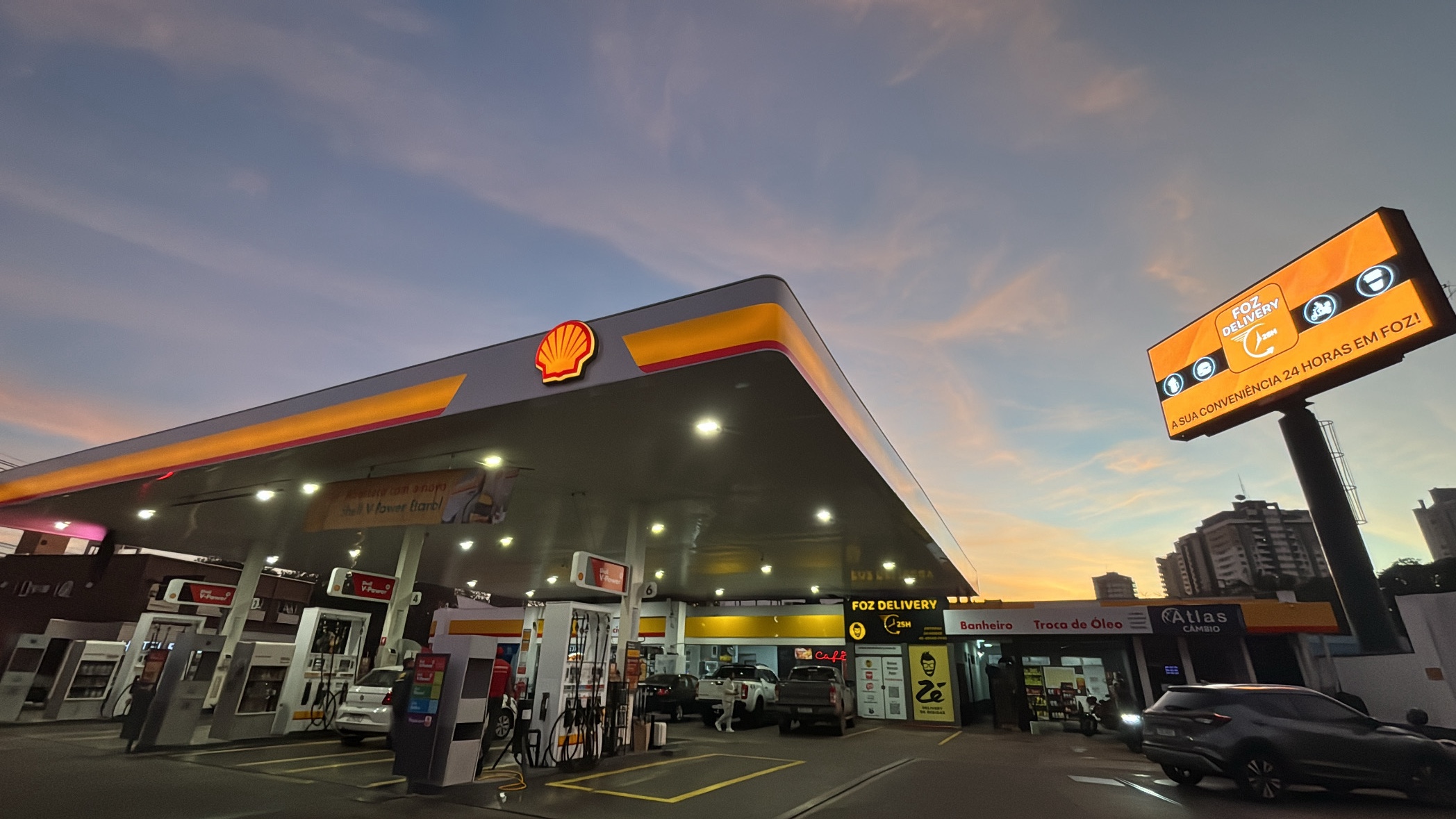 Site criado para Posto Fórmula Foz